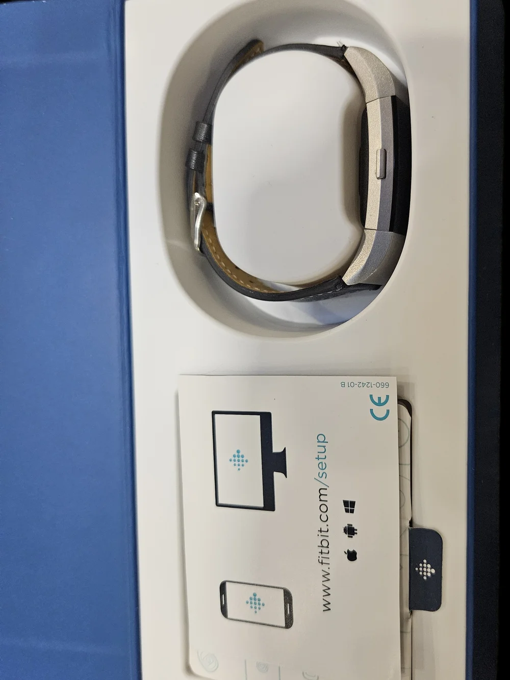 fitbit Heart Rate + Fitness Wristband - Black